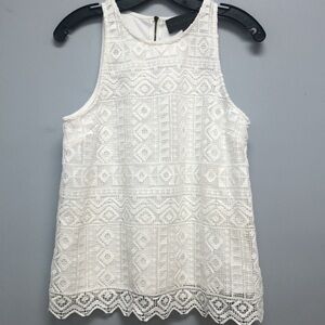 Sunday in Brooklyn lace overlay cami